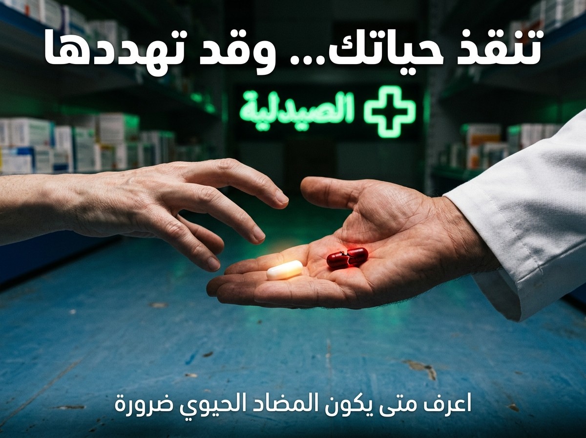 المضادات الحيوية: متى تنقذ حياتك.. ومتى تهددها؟