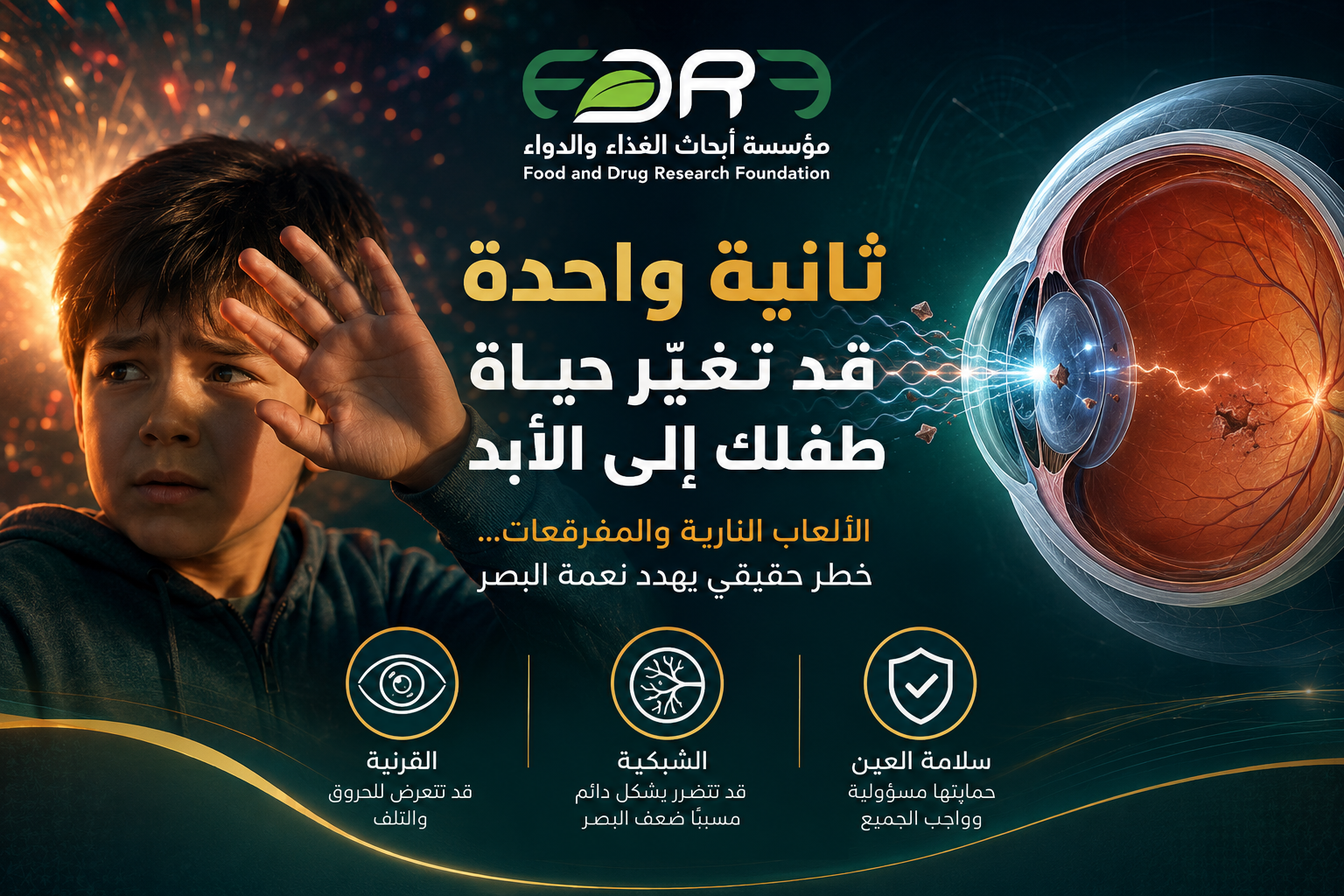 خطر الألعاب النارية: ثانية واحدة قد تغيير حياة طفلك إلى الأبد